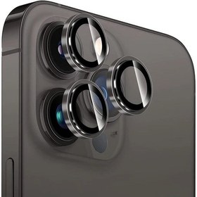 تصویر محافظ لنز دوربین اپل iphone 16 Pro / 16 Promax - مشکی GLASS LENS 16 Pro / 16 Promax