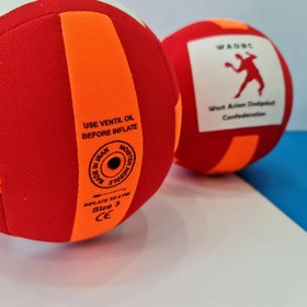 تصویر توپ داژبال سایز 3 فدراسیون ورزشی همگانی dodgeball ball