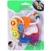 تصویر دندانگیر چراغدار طرح کلید هولا تویز (Hola) یک دسته کلید جذاب در رنگ های مختلف که نوزاد می تواند به راحتی آن را به دست بگ 