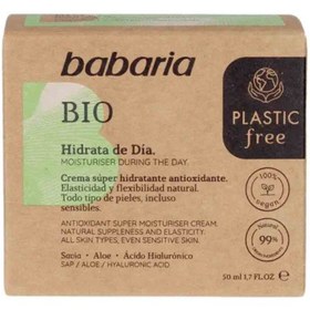 تصویر کرم روز مرطوب کننده قوی باباریا babaria حاوی آنتی اکسیدان مدل BIO حجم 50 میل BIO DAY CREAM babaria 50 ml