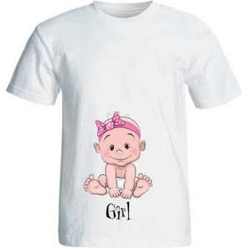 تصویر تی شرت بارداری کد 3956 