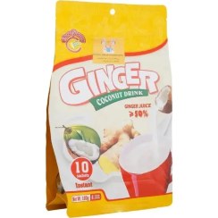 تصویر پودر نوشیدنی فوری چون گانگ با طعم نارگیل و زنجبیل 10 عددی-180گرمی Chunguang Ginger Coconut Drink Powder 