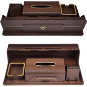 تصویر ست لوازم اداری رومیزی کد 11 مجموعه 4 عددی 