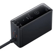 تصویر شارژر رومیزی و چندراهی باسئوس مدل CCGAN240CC با توان 240 وات Baseus Table charger model CCGAN240CC