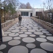 تصویر موزائیک پلیمری طرح دایره ای - قطر 55 / ۱۰۰۰۰ KD577