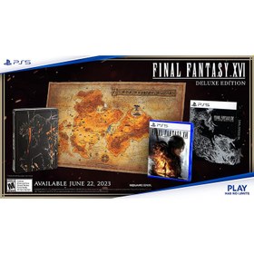 تصویر دیسک بازی Final Fantasy XVI Deluxe Edition برای PS5 Final Fantasy XVI Deluxe Edition