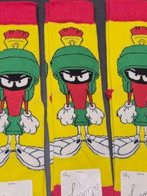 تصویر جوراب ترک طرح دار 