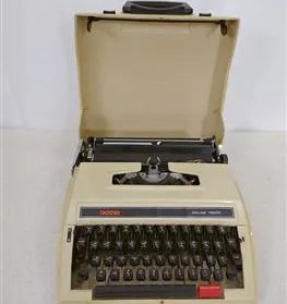 تصویر دستگاه تحریر کلکسیونی brother Deluxe 760TR (کد452) 