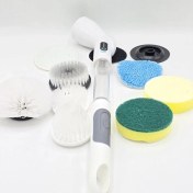 تصویر فرچه شستشو برقی مدل ۷ در ۱ چند کاره 