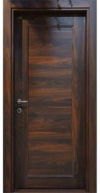 تصویر درب تمام MDF طرح تک قاب M106 