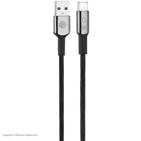 تصویر کابل تبدیل USB به USB-C پرووان مدل PCC380C طول 1 متر شارژر موبایل