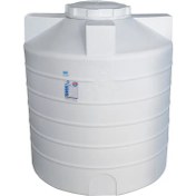 تصویر مخزن ذخیره آب خزر منبع ظرفیت ۲۰۰۰ لیتر عمودی کوتاه سه لایه 