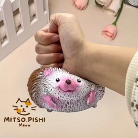 تصویر عروسک اسکوییشی جوجه تیغی 