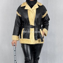 تصویر کاپشن زنانه بوفالو مدل ۳۹۳ با داخل خز 