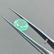 تصویر زمرد بیضی کد 37262 