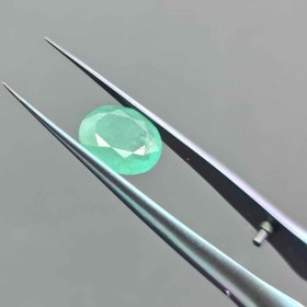 تصویر زمرد بیضی کد 37262 