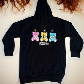 تصویر هودی طرح تدی hoodie