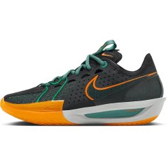 تصویر کتونی بسکتبال نایک Nike G.T. Cut 3 جی تی کات 3 رنگ مشکی نارنجی 