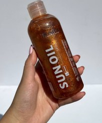 تصویر روغن برنزه کننده سی گل 