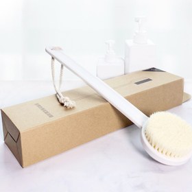 تصویر برس دوطرفه حمام شیائومی Xiaomi Quality Zero Double Sided Bath Brush Pumice Exfoliating Soft Brush 