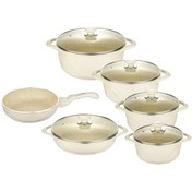 تصویر سرویس پخت و پز ۱۱ پارچه عروس مدل ویکتوریا Aroos Victoria Cooking Service