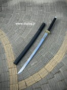 تصویر شمشیر کاتانا مدل Ninja ضخامت ۴ میل جنس تیغه فولاد فنر آلمانی 