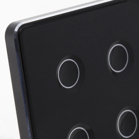 تصویر کلید چهار پل Zigbee مدل curve 