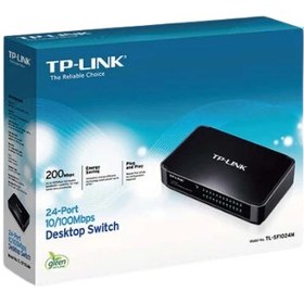 تصویر سوییچ 24 پورت تی پی لینک TP-LINK TL-SF1024M 