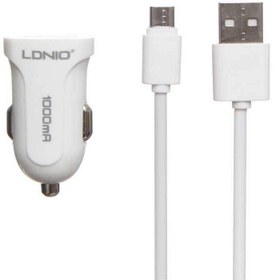 تصویر شارژر فندکی الدینیو مدل DL-C17 LDNIO DL-C17 car cigarette lighter charger
