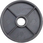 تصویر چرخ تردمیل قطر 74 میلیمتر ضخامت 22 میلیمتر سوراخ 15 میلیمتر 