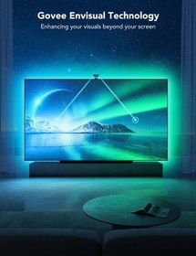 تصویر ریسه هوشمند تلویزیون 75-85 اینچ گووی مدل Govee Envisual TV Backlight T2 H605C Govee Envisual TV Backlight T2 For 75-85 inch TVs H605C