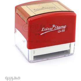 تصویر مهر لیزری مربع برند لیزر استامپ Leizer Stamp - LS-38 