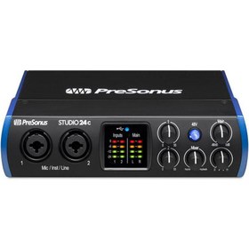 تصویر کارت صدا اکسترنال پریسونوس مدل STUDIO 24C PRESONUS STUDIO 24C USB Audio Interface - 24th Anniversary Edition