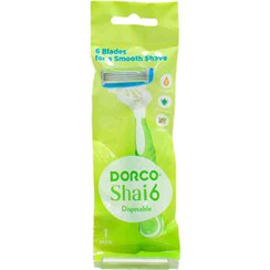 تصویر خودتراش زنانه ژیلت مدل SXA300 ظرفیت ۱ عدد ۶ لبه 