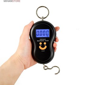 تصویر ترازو آویز دیجیتال مدل لبخند 