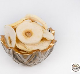 تصویر سیب خشک اسلایس 100 گرمی 