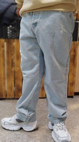 تصویر شلوار بگ یخی مردانه پارچه کویر باضمانت دوخت وپارچه - ۳ Men's baggy pants