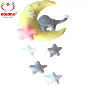 تصویر آویز کودک هیاهو مدل برگا 