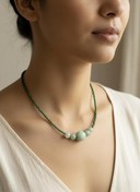 تصویر گردنبند سنگ آمازونیت 