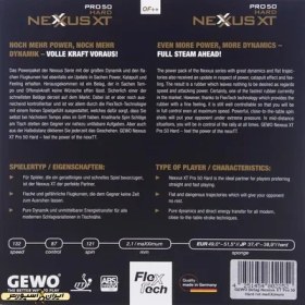 تصویر رویه راکت جوو نکسوس پرو 50 XT هارد PGH | مشکی 