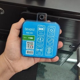 تصویر کابل تایپ سی فست شارژ بیاند Beyond مدل BUC-302 به طول 2متر دارای 18 ماه گارانتی معتبر 