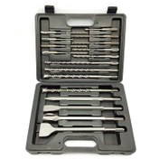 تصویر مجموعه ۱۷ عددی مته و قلم چهار شیار باس مدل CP-17 