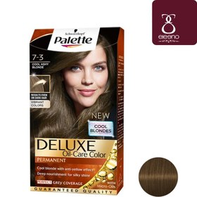 تصویر کیت رنگ موی پالت بلوند زیتونی Palette Deluxe 7-3 