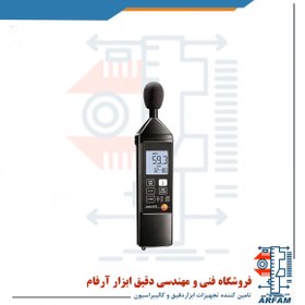 تصویر صوت سنج ، صدا سنج پرتابل 130 دسیبل تستو مدل TESTO 815 Sound Level Meter 05638155 TESTO 815