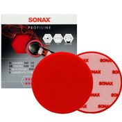 تصویر اسفنج پولیش زبر قرمز 160 میلی متری سوناکس مدل Sonax Polishing Sponge Red Hard 160mm 