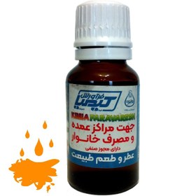 تصویر رنگ خوراکی نارنجی تیره روژیوه 15 گرمی 