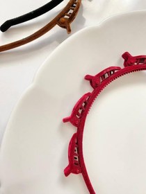 تصویر تل مو کلیپسی مخمل 