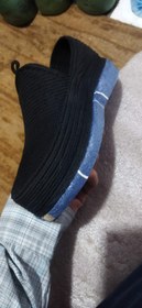 تصویر گیوه کلاش طبی مشکی 