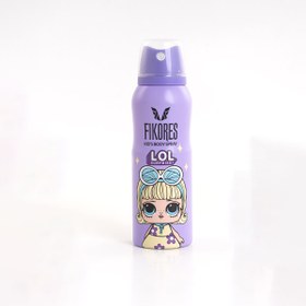 تصویر اسپری بدن بچه فیکورس مدل LOL 