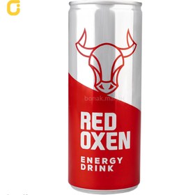 تصویر نوشابه انرژی زا رد اوکسن ( Red Oxen ) حجم 250 میلی لیتری - 24 عدد 